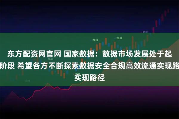 东方配资网官网 国家数据：数据市场发展处于起步阶段 希望各方不断探索数据安全合规高效流通实现路径